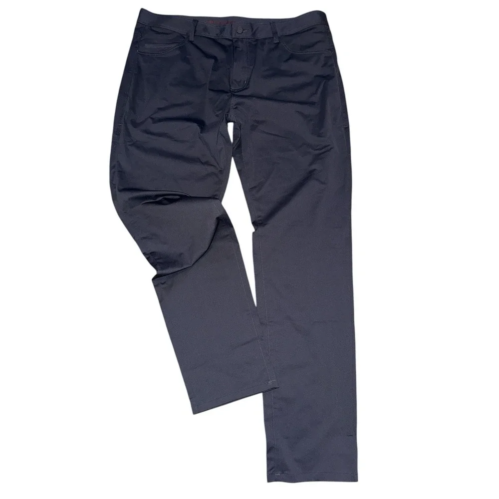 RHONE Commuter Performance Pants Men Slim‎ Fit Gray Casual Golf 40x32